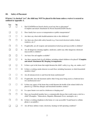 Form CFS454 Hmr Placement Safety Checklist - Illinois, Page 2