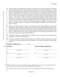 DCM Form C-7 Payment Bond - Alabama, Page 2