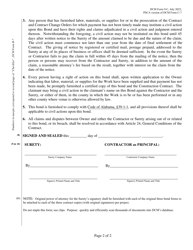 DCM Form 9-C Payment Bond - Alabama, Page 2