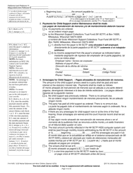 Form FA-4150V Marital Settlement Agreement With Minor Children - Wisconsin (English/Spanish), Page 14