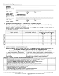 Form FA-4139V Financial Disclosure Statement - Wisconsin (English/Spanish), Page 2