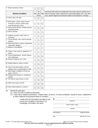Form FA-608 Family Medical History Questionnaire - Wisconsin, Page 2