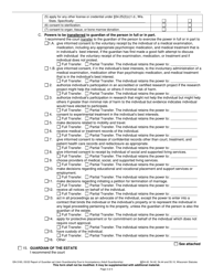 Form GN-3160 Report of Guardian Ad Litem Guardianship Due to Incompetency (Adult Guardianship) - Wisconsin, Page 3