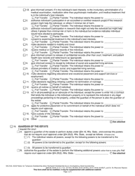 Form GN-3100 Petition for Temporary/Permanent Guardianship Due to Incompetency (Adult Guardianship) - Wisconsin, Page 4