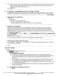 Form GN-3330 Determination and Order on Petition for Guardianship (Minor Guardianship of the Estate) - Wisconsin, Page 2