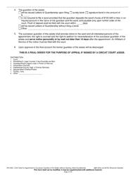 Form GN-3423 Order for Appointment of Successor Guardian of the Estate (Without Hearing) (Adult Guardianship) - Wisconsin, Page 2