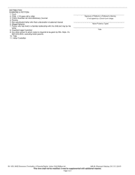 Form IW-1633 Summons (Termination of Parental Rights) - Indian Child Welfare Act - Wisconsin, Page 2