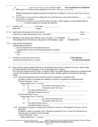Form JD-1745 Dispositional Order (Delinquent) - Wisconsin (English/Spanish), Page 6
