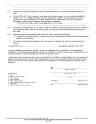 Form JN-1504 Petition for Appointment of Emergency Guardian (48.9795, Wis. Stats.) - Wisconsin, Page 2