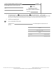 Document preview: Form PR-1966A Consent to Serve (Ancillary Administration) - Wisconsin