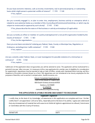 Application for Appointment - County of Ventura, California, Page 2