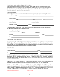 Vendor Application - Wic Program - Arkansas, Page 4