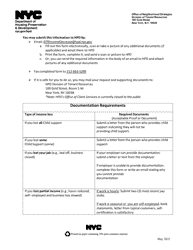 Reporting Decrease in Income Form - New York City, Page 4