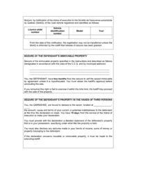 Notice of Execution Drawn up Under a Specific Law (Articles 681 and 682 C.c.p.) - Quebec, Canada, Page 4