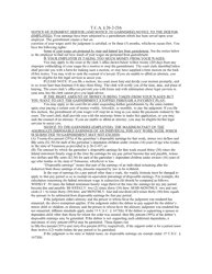Writ of Continuing Garnishment - Tennessee, Page 5