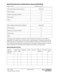 Form 5 Individualized Education Program (Iep) - Vermont, Page 11