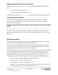 Form 5 Individualized Education Program (Iep) - Vermont, Page 18