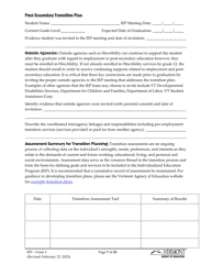 Form 5 Individualized Education Program (Iep) - Vermont, Page 7