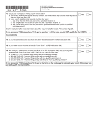 Form DR0104TN Colorado Earned Income Tax Credit Checklist for Itin Filers or Certain Filers Under Age 25 - Colorado, Page 4