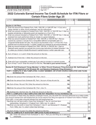 Form DR0104TN Colorado Earned Income Tax Credit Checklist for Itin Filers or Certain Filers Under Age 25 - Colorado, Page 5