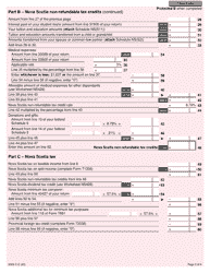 Form NS428 (5003-C) Nova Scotia Tax - Canada, Page 2