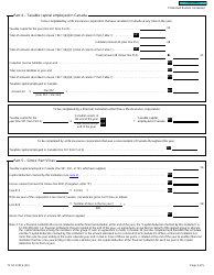 Form T2 Schedule 38 Part VI Tax on Capital of Financial Institutions (2022 and Later Tax Years) - Canada, Page 3