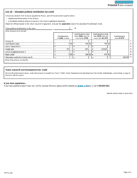 Form T3YT Yukon Tax - Canada, Page 2