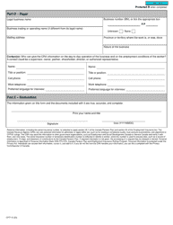 Form CPT1 Request for a Cpp/Ei Ruling - Employee or Self-employed - Canada, Page 2