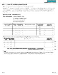 Form B501 Luxury Tax and Information Return for Non-registrants - Canada, Page 4