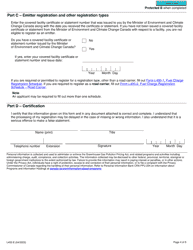 Form L400 Fuel Charge Registration - Canada, Page 4