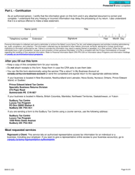Form B500 Luxury Tax and Information Return for Registrants - Canada, Page 8