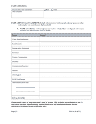 Form DOL-5A Application for Overpayment Waiver - Georgia (United States), Page 3