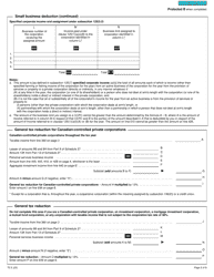 Form T2 Corporation Income Tax Return (2022 and Later Tax Years) - Canada, Page 5