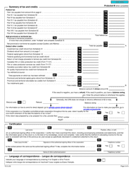 Form T2 Corporation Income Tax Return (2022 and Later Tax Years) - Canada, Page 9