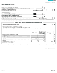 Form T3MJ-NU Part 3 Nunavut Tax (Multiple Jurisdictions) - Canada, Page 2