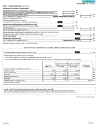 Form T3MJ-SK Part 3 Saskatchewan Tax (Multiple Jurisdictions) - Canada, Page 2