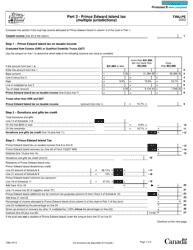 Form T3MJ-PE Part 3 Prince Edward Island Tax (Multiple Jurisdictions) - Canada