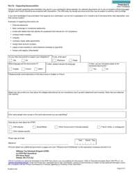 Form RC626 Offshore Tax Informant Program (Otip) Submission Form - Canada, Page 4