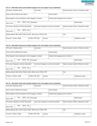 Form RC626 Offshore Tax Informant Program (Otip) Submission Form - Canada, Page 5