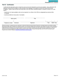 Form L400-3 Non-resident - Records Kept Outside Canada - Canada, Page 2