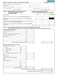 Form T1288 Application by a Non-resident of Canada (Corporation) for a Reduction in the Amount of Non-resident Tax Required to Be Withheld on Income Earned From Acting in a Film or Video Production - Canada, Page 2