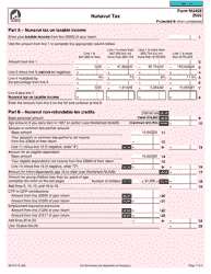 Form 5014-C (NU428) Nunavut Tax - Canada