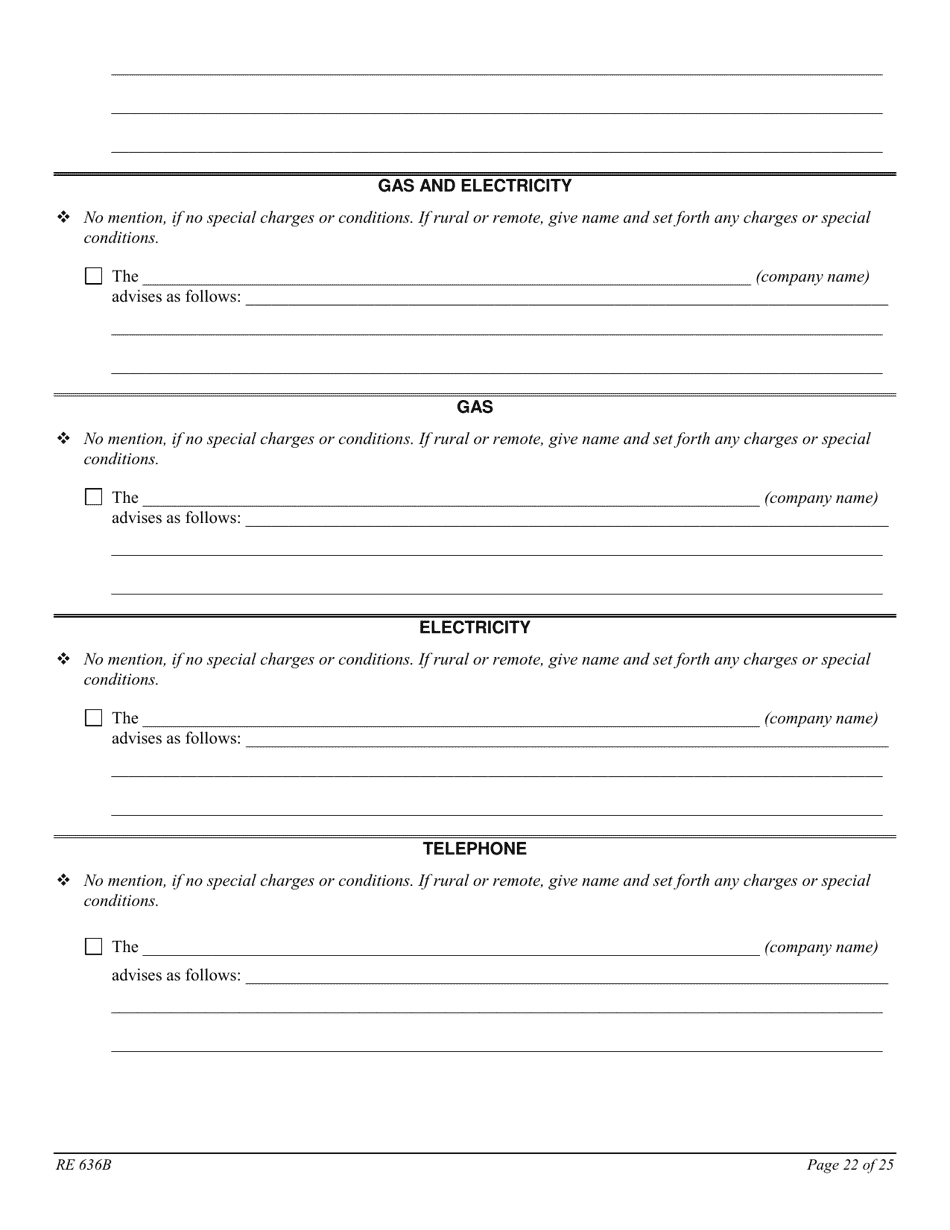 Form RE636B Worksheet - Limited Equity Housing Cooperative (Lehc) - California, Page 22