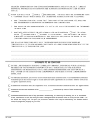 Form RE636B Worksheet - Limited Equity Housing Cooperative (Lehc) - California, Page 6
