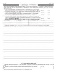 Form RE273 Prls Unlicensed Officer Questionnaire - California, Page 2