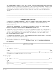 Form RE636A Worksheet - Stock Cooperative Project - California, Page 6