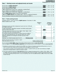 Form 5009-S6 Schedule 6 Canada Workers Benefit - Canada, Page 2