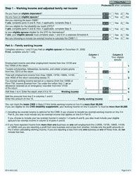 Form 5014-S6 Schedule 6 Canada Workers Benefit - Canada, Page 2