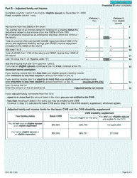 Form 5014-S6 Schedule 6 Canada Workers Benefit - Canada, Page 3