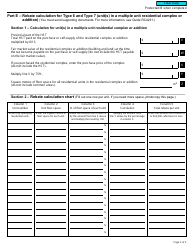 Form RC7524-ON Gst524 Ontario Rebate Schedule - Canada, Page 3